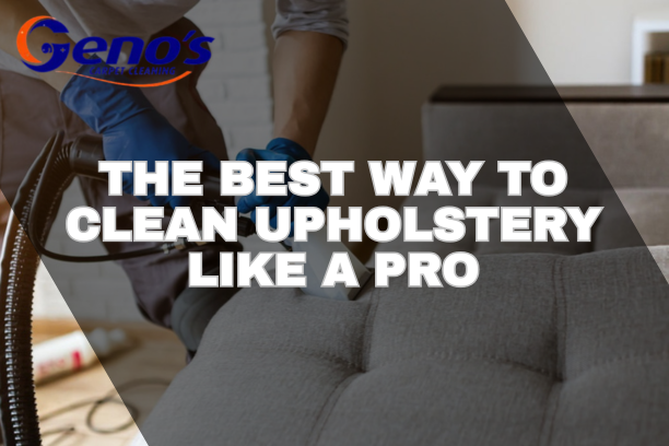 Clean Upholstery
